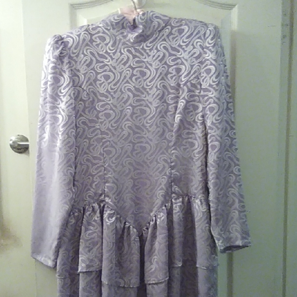 Sears Purple Swirl Dress